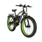 Sähköpyörä SAMEBIKE RS-A08 Mid-Drive, 26", musta, 750W, 17Ah Samsung hinta ja tiedot | Sähköpyörät | hobbyhall.fi