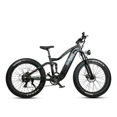 Sähköpyörä SAMEBIKE RS-A08 Mid-Drive, 26", musta, 750W, 17Ah Samsung hinta ja tiedot | Sähköpyörät | hobbyhall.fi