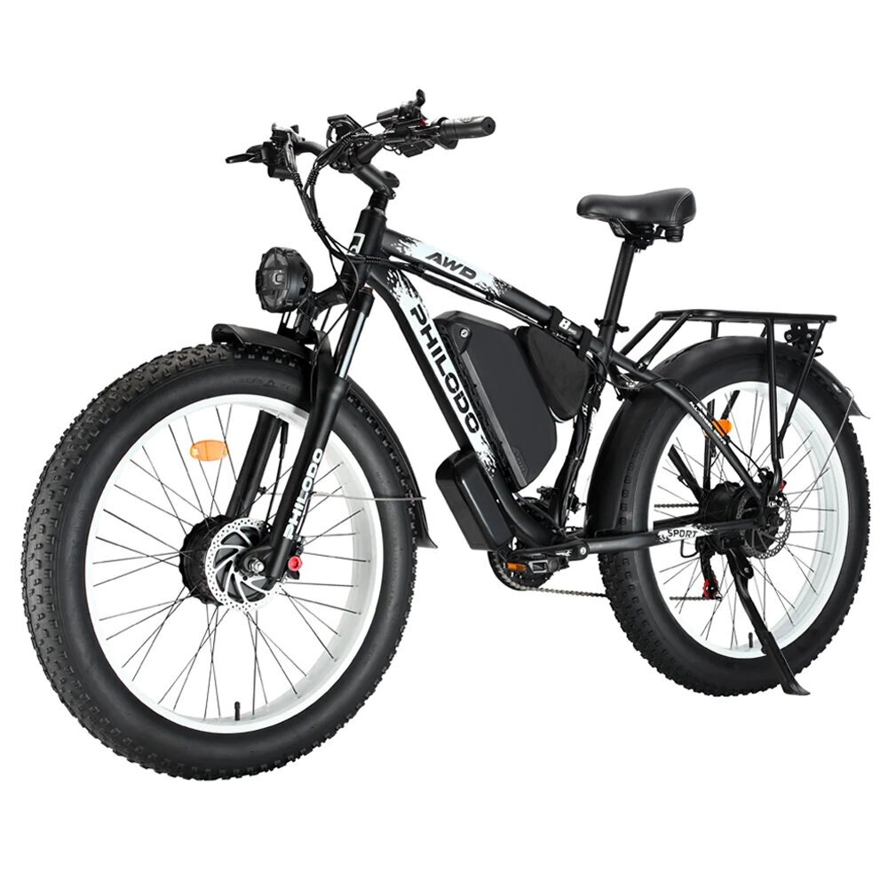 Sähköpyörä SAMEBIKE RS-A08 Mid-Drive, 26", musta, 750W, 17Ah Samsung hinta ja tiedot | Sähköpyörät | hobbyhall.fi