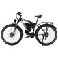 Sähköpyörä SAMEBIKE RS-A08 Mid-Drive, 26", musta, 750W, 17Ah Samsung hinta ja tiedot | Sähköpyörät | hobbyhall.fi