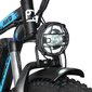 Sähköpyörä SAMEBIKE RS-A08 Mid-Drive, 26", musta, 750W, 17Ah Samsung hinta ja tiedot | Sähköpyörät | hobbyhall.fi