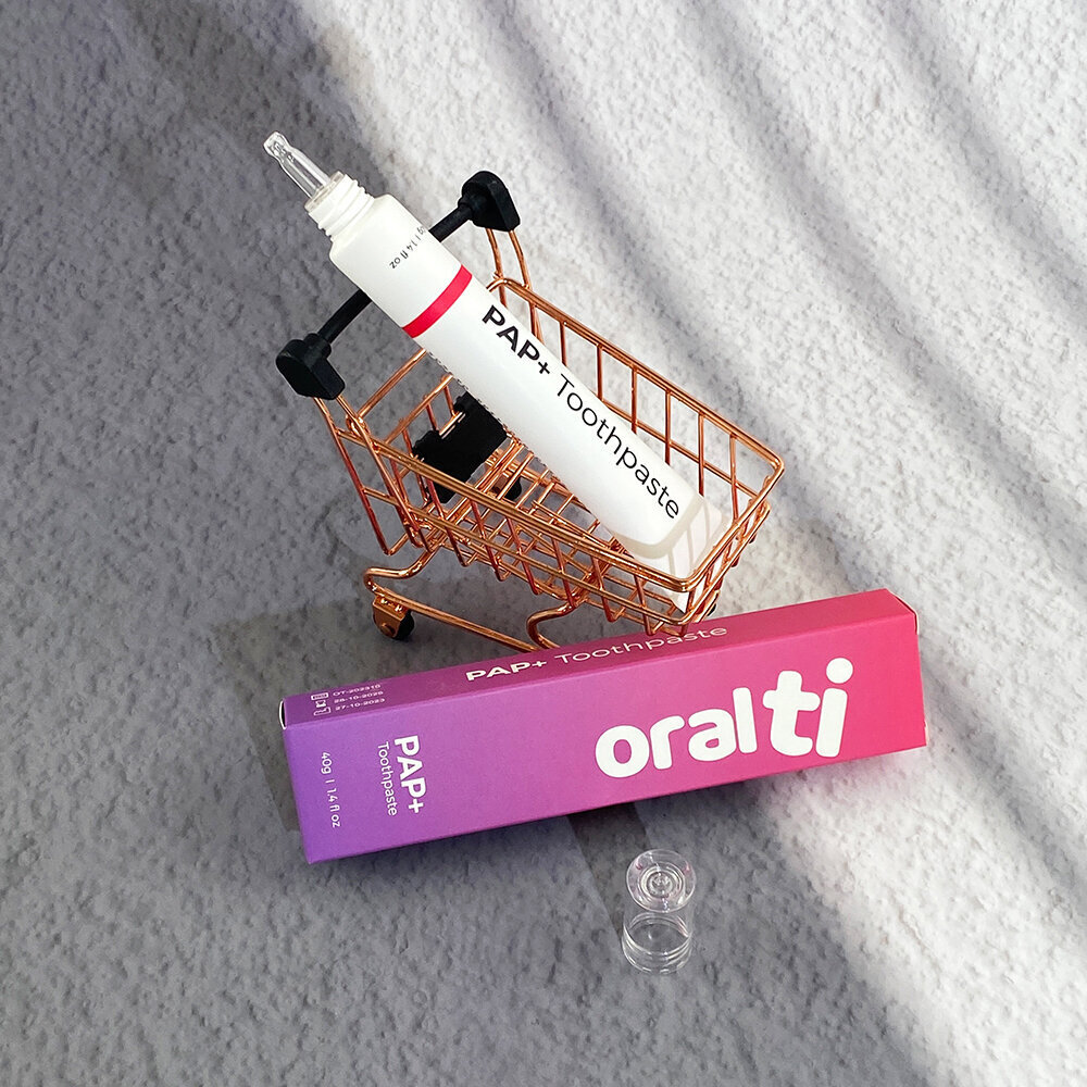 Oralti PAP+ valkaiseva hammastahna hinta ja tiedot | Suuhygienia | hobbyhall.fi