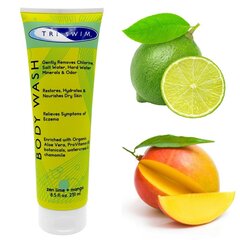 TRISWIM Unisex Suihkugeeli Lime & Mango 251ml hinta ja tiedot | Suihkusaippuat ja suihkugeelit | hobbyhall.fi