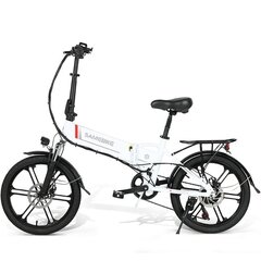 Sähköpyörä Samebike 20LVXD30-II, 20", valkoinen, 350W, 10Ah hinta ja tiedot | Sähköpyörät | hobbyhall.fi