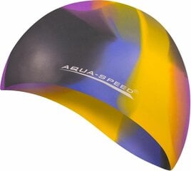 Aqua Speed Bunt, tummansininen/keltainen/violetti/musta hinta ja tiedot | Uimalakit | hobbyhall.fi