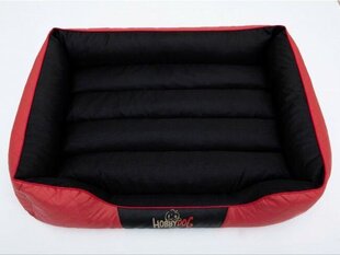 Hobbydog Cesarean Standart peti, punainen/musta R3, 95x73 cm hinta ja tiedot | Pedit ja pesät | hobbyhall.fi