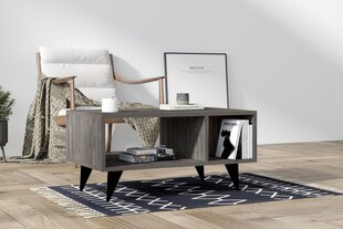 Sohvapöytä, Asir, 80x40x50cm, harmaa hinta ja tiedot | Sohvapöydät | hobbyhall.fi