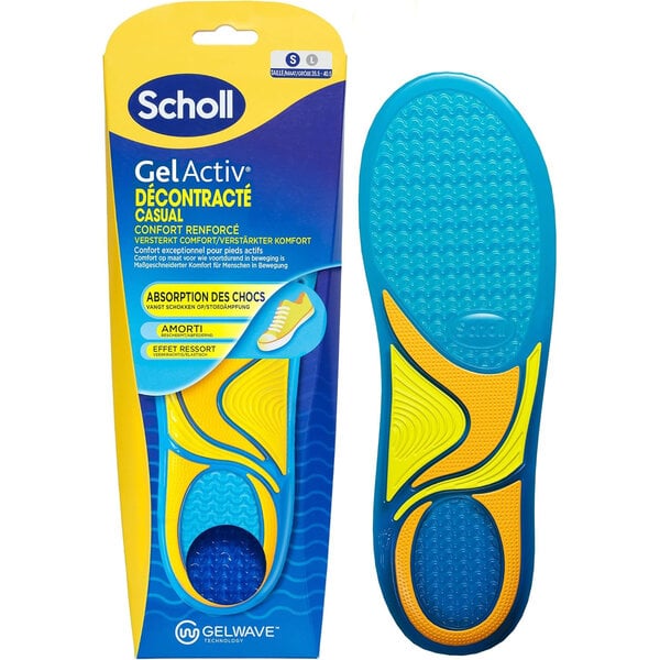 Scholl Gel Activ Everyday Man™ - geelipohjallinen, 40-46