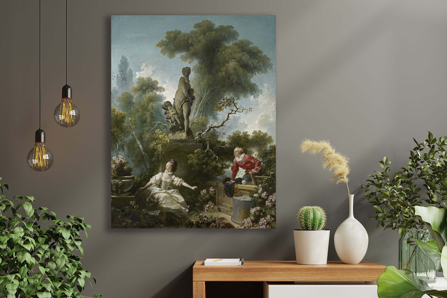 Taulu Rakkauden evoluutio; Kokous (Jean-Honore Fragonard) hinta ja tiedot | Taulut | hobbyhall.fi