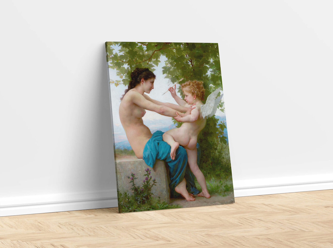 Taulu Nuori tyttö puolustaa itseään Erosilta (William Bouguereau) hinta ja tiedot | Taulut | hobbyhall.fi