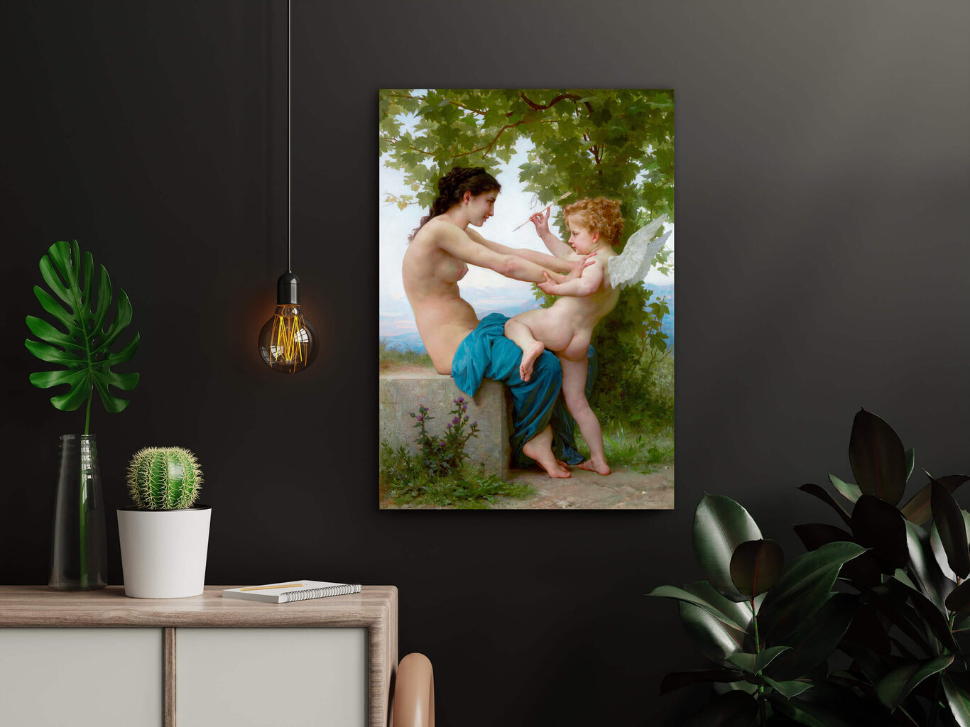 Taulu Nuori tyttö puolustaa itseään Erosilta (William Bouguereau) hinta ja tiedot | Taulut | hobbyhall.fi