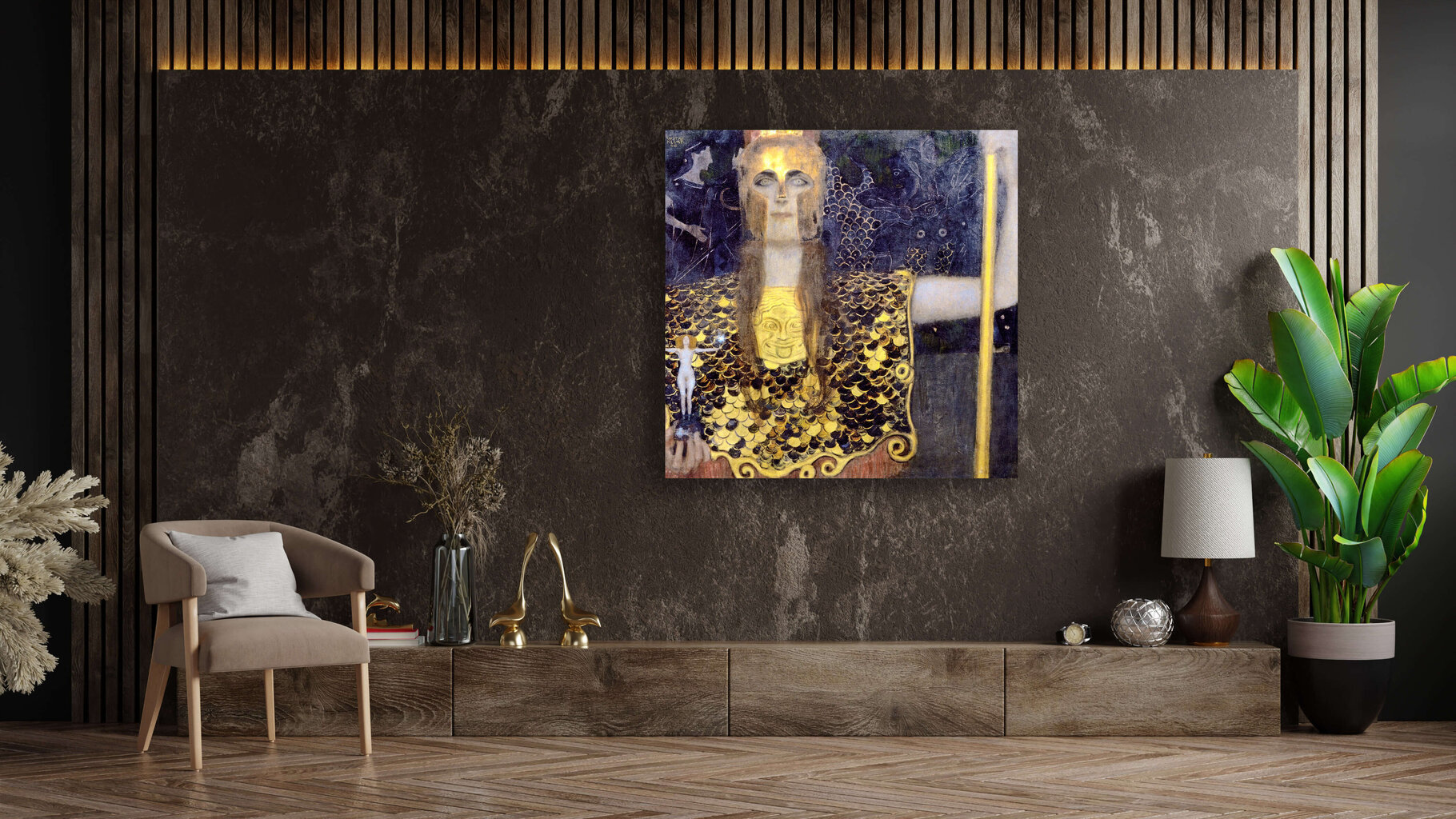 Taulu Pallas Athena, Gustav Klimt hinta ja tiedot | Taulut | hobbyhall.fi