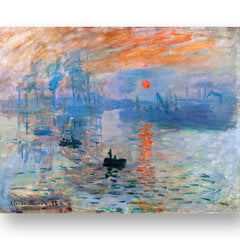 Taulu Vaikutelma, auringonnousu, Claude Monet hinta ja tiedot | Taulut | hobbyhall.fi