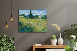 Vihreä vehnäpelto sypressillä, Vincent Van Gogh hinta ja tiedot | Taulut | hobbyhall.fi