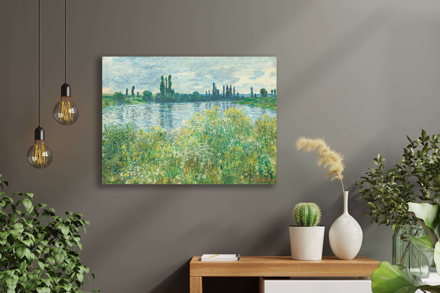 Taulu Seinen rannat, Claude Monet hinta ja tiedot | Taulut | hobbyhall.fi