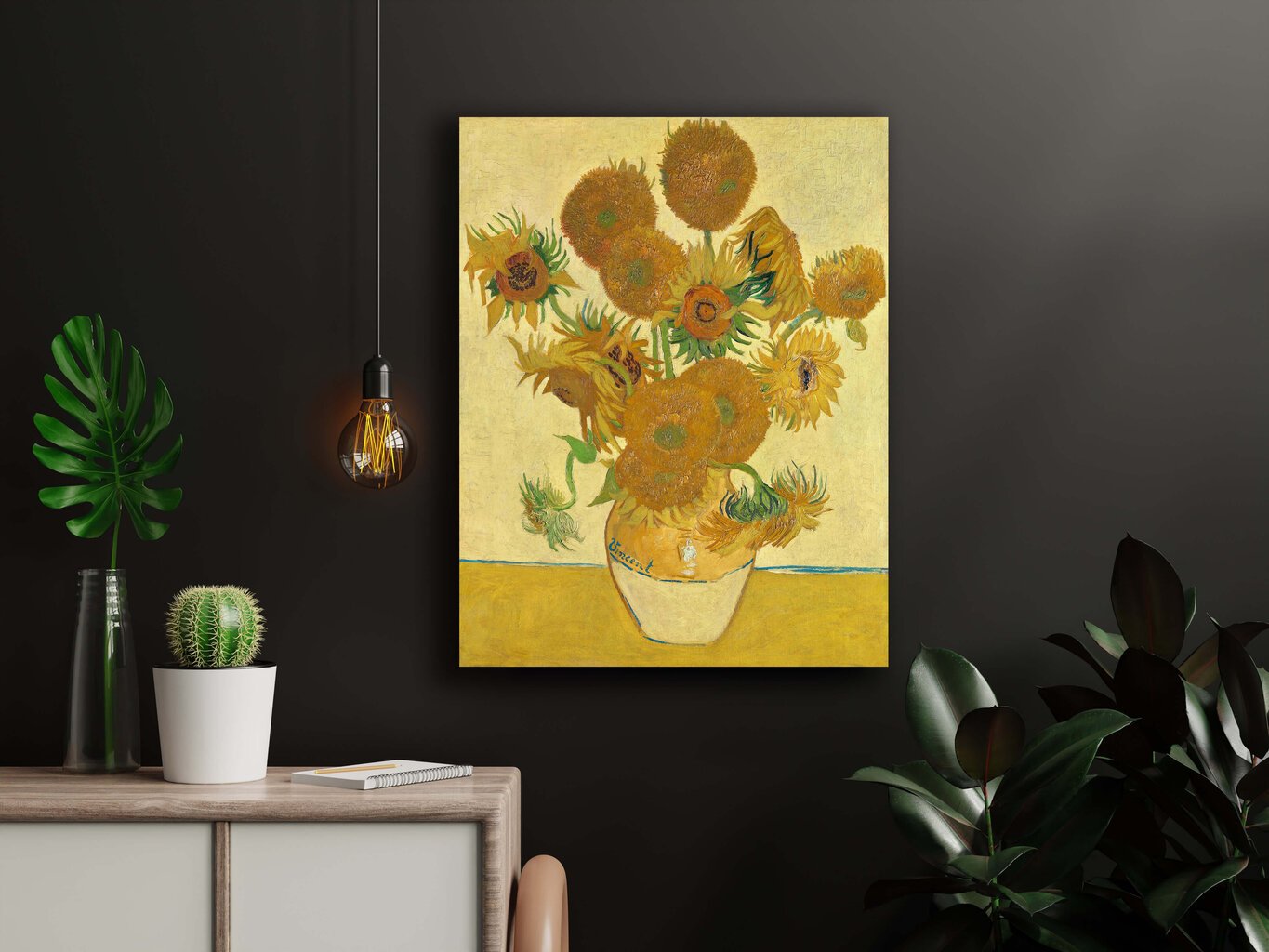 Taulu Auringonkukat, Vincent Van Gogh hinta ja tiedot | Taulut | hobbyhall.fi