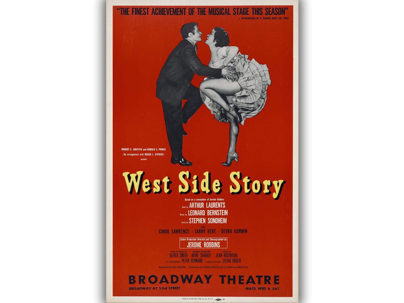 Juliste Vintage West Side Story hinta ja tiedot | Taulut | hobbyhall.fi
