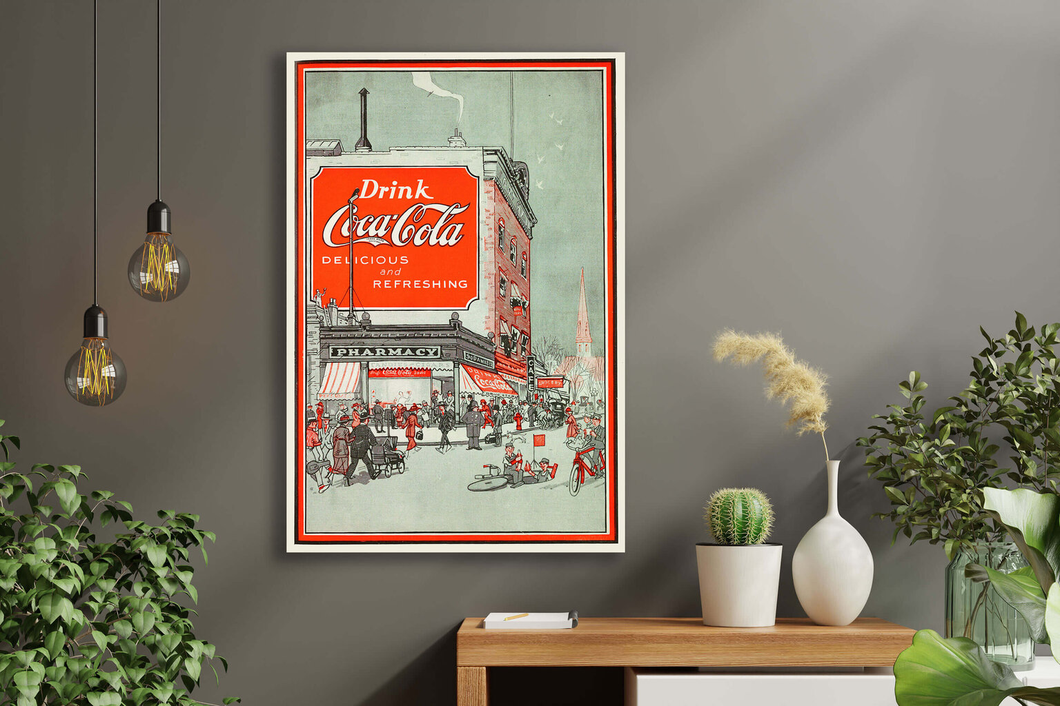 Juliste Vanha Coca-Cola hinta ja tiedot | Taulut | hobbyhall.fi