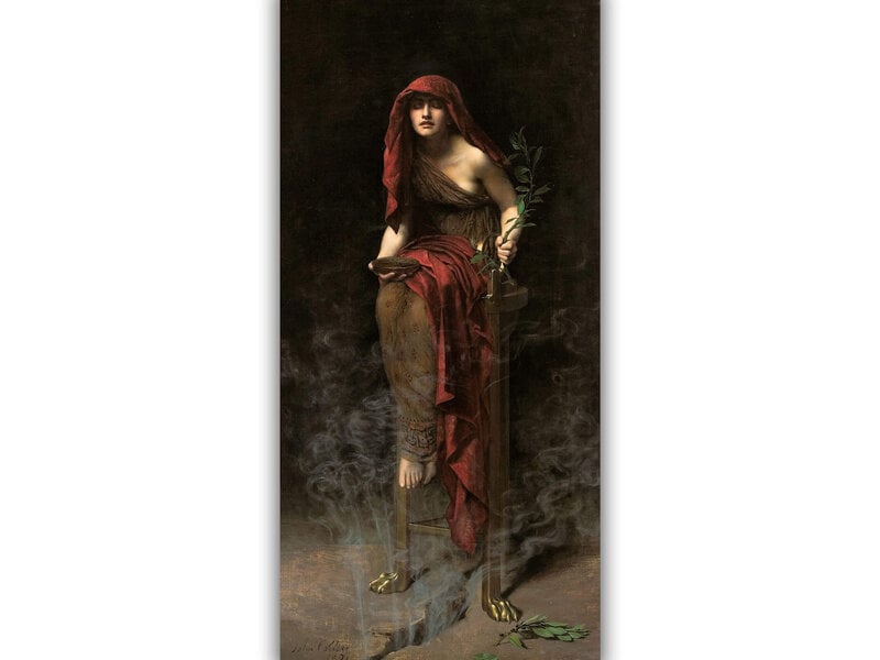 Taulu Oidipus ja Sfinksi, Gustave Moreau