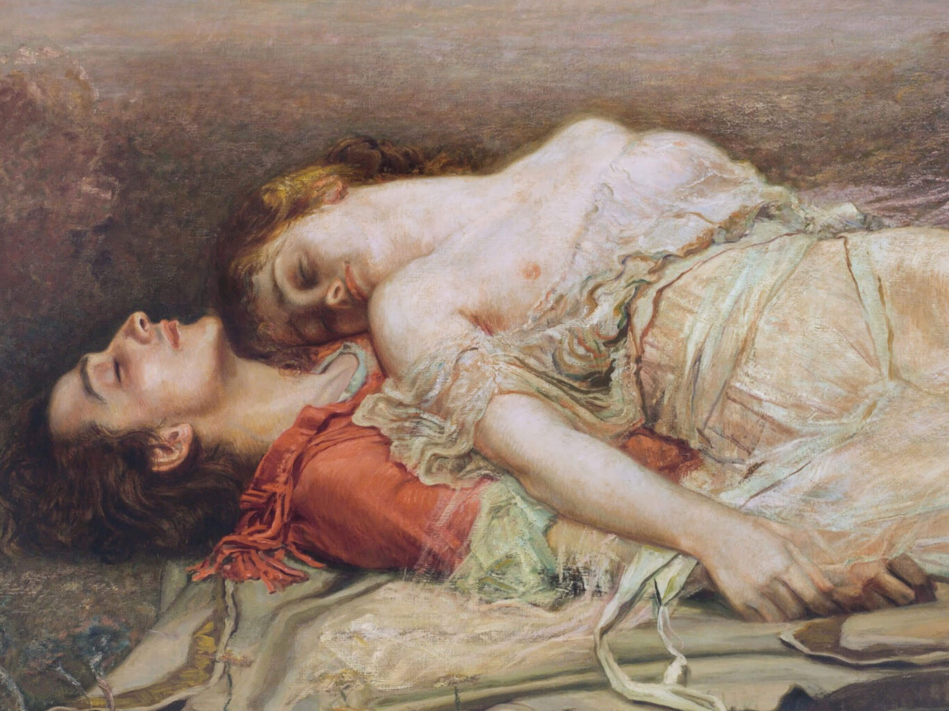 Taulu Tristan ja Isolde (Kuolema), Rogelio de Egusquiza hinta ja tiedot | Taulut | hobbyhall.fi