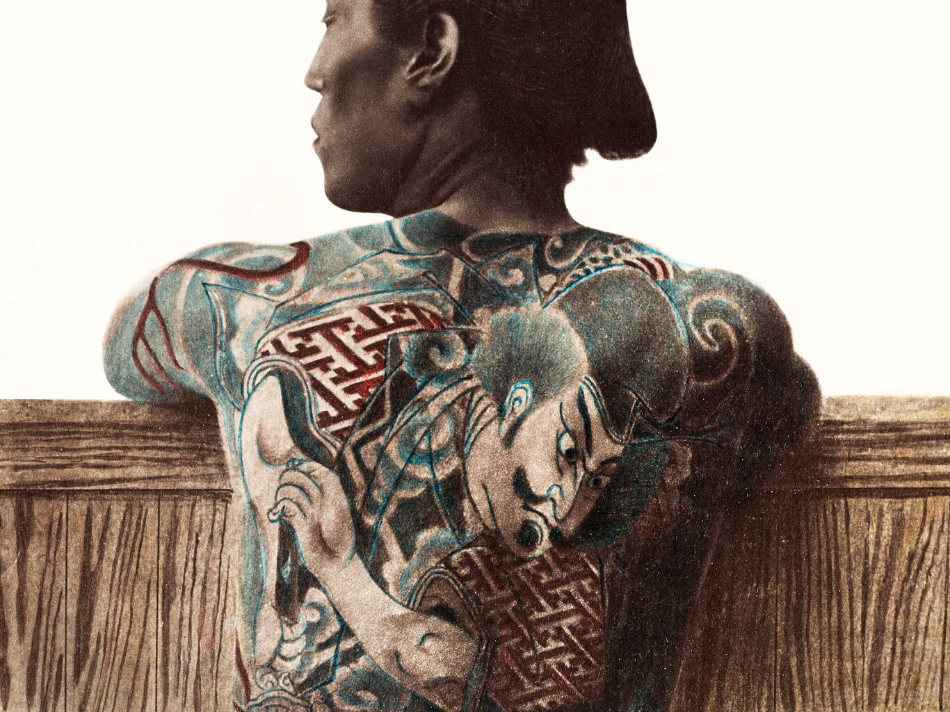 Kuva Alastomasta tatuoidusta japanilaisesta miehestä (Kusakabe Kimbei) hinta ja tiedot | Taulut | hobbyhall.fi