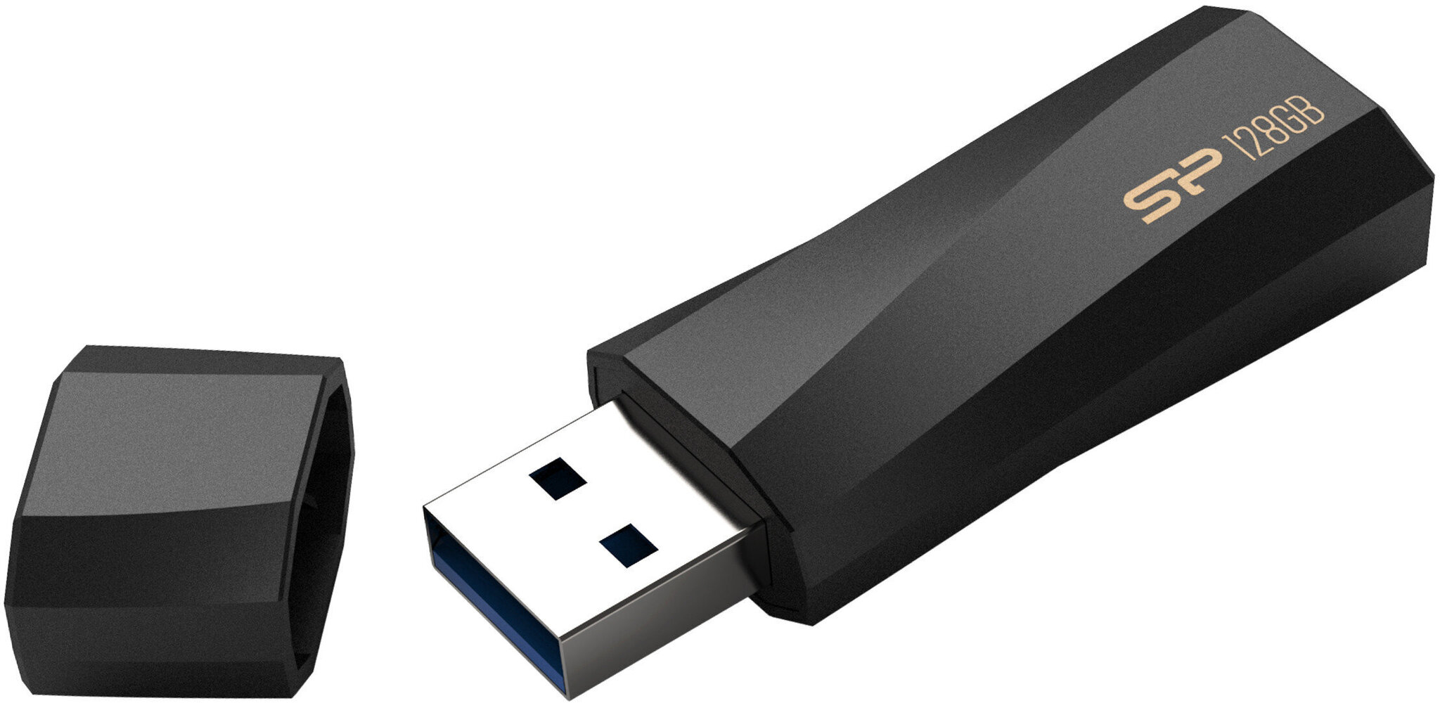 Silicon Power -muistitikku 128 Gt Blaze B07 USB 3.2, musta hinta ja tiedot | Muistitikut | hobbyhall.fi