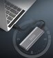 SSD-kotelo NVME tasku SATA-sovitin PCIe M.2 COMBO USB 3.0 USB-C 3.1 M2 hinta ja tiedot | Ulkoisten kovalevyjen kotelot | hobbyhall.fi