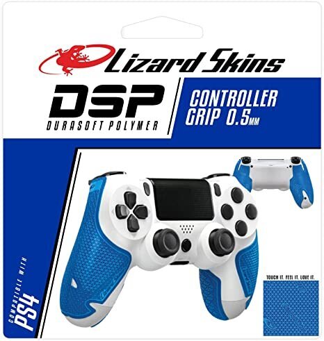 Lizard Skins -kahvat Playstation 4:lle, Polar Blue hinta ja tiedot | Ohjaimet ja lisätarvikkeet | hobbyhall.fi