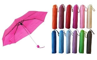 Värillinen taskukokoinen minisateenvarjo hinta ja tiedot | Naisten sateenvarjot | hobbyhall.fi