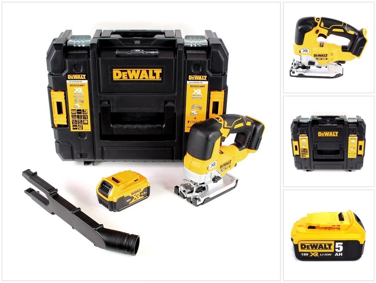 Akkusaha DeWalt DCS 334 NT hinta ja tiedot | Sahat ja sirkkelit | hobbyhall.fi