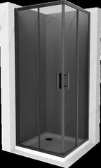 Suihkukaappi Mexen Rio F altaalla ja sifonilla, Black/Graphite+White/Black, 70 x 70 cm hinta ja tiedot | Suihkukaapit ja suihkunurkat | hobbyhall.fi