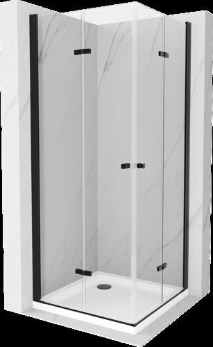 Suihkukaappi Mexen Lima DUO altaalla ja sifonilla, Black, 90 x 90 cm hinta ja tiedot | Suihkukaapit ja suihkunurkat | hobbyhall.fi
