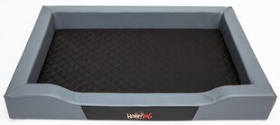 Hobbydog Deluxe peti XL, harmaa/musta, 93x62 cm hinta ja tiedot | Pedit ja pesät | hobbyhall.fi