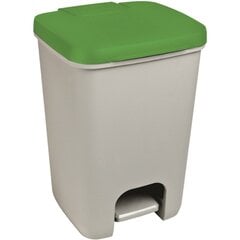 Pedal Bucket Essentials 20L harmaa/vihreä hinta ja tiedot | Roska-astiat | hobbyhall.fi