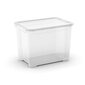 Laatikko kannellinen T Box S 20L 26,5x38x28,5cm läpinäkyvä hinta ja tiedot | Säilytyslaatikot ja -korit | hobbyhall.fi