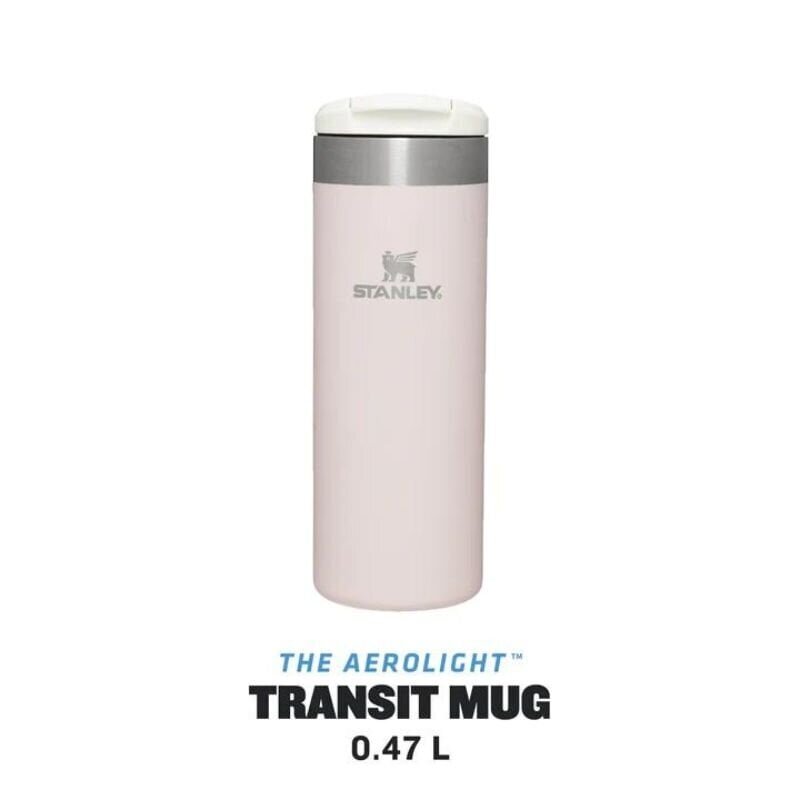 Thermos Mug The AeroLight Transit Mug 0.47 L vaalea pinkki hinta ja tiedot | Termoskannut ja termosmukit | hobbyhall.fi