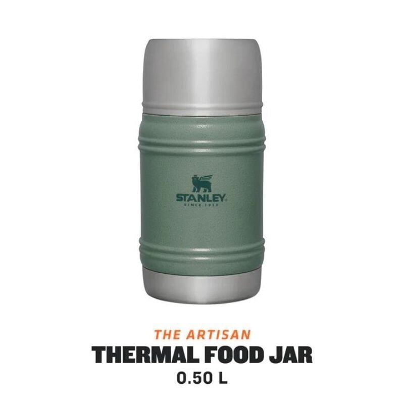 Termospullo elintarvikkeille The Artisan 0.5L vihreä hinta ja tiedot | Termoskannut ja termosmukit | hobbyhall.fi