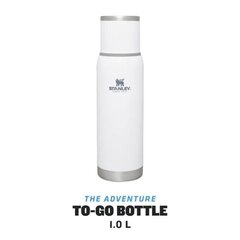 Termoss The Adventure To-Go Bottle 1L valkoinen hinta ja tiedot | Termoskannut ja termosmukit | hobbyhall.fi