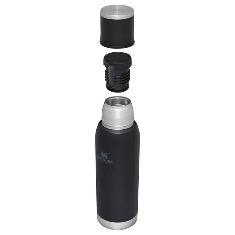 Thermos The Adventure To-Go Bottle 1L musta hinta ja tiedot | Termoskannut ja termosmukit | hobbyhall.fi