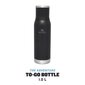 Thermos The Adventure To-Go Bottle 1L musta hinta ja tiedot | Termoskannut ja termosmukit | hobbyhall.fi