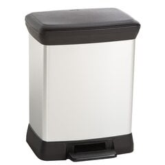 Poljin roska-astia, Deco Bin, 30L, hopea hinta ja tiedot | Roska-astiat | hobbyhall.fi