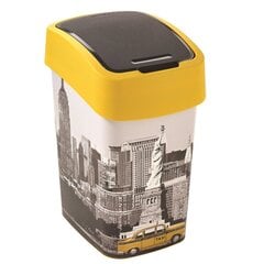 Jäteastia Deco Flip Bin 25L New York hinta ja tiedot | Roska-astiat | hobbyhall.fi