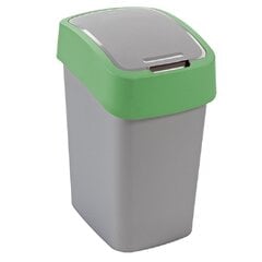 Jäteastia Flip Bin 45L hopea/vihreä hinta ja tiedot | Curver Kodinhoito ja säilytys | hobbyhall.fi