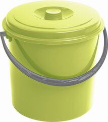 Kannellinen ämpäri 12L vihreä hinta ja tiedot | Siivoustarvikkeet | hobbyhall.fi