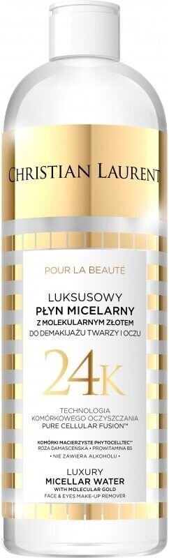 Pour La Beaute ylellinen misellivesi kolloidisella kullalla kasvojen ja silmämeikin poistoon 500ml hinta ja tiedot | Kasvojen puhdistusaineet | hobbyhall.fi