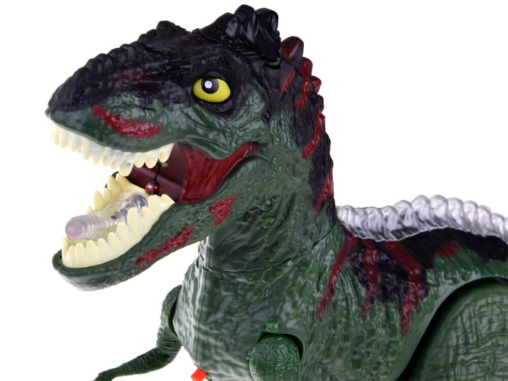 Kauko-ohjattava dinosaurus T-REX 2in1, vihreä hinta ja tiedot | Poikien lelut | hobbyhall.fi