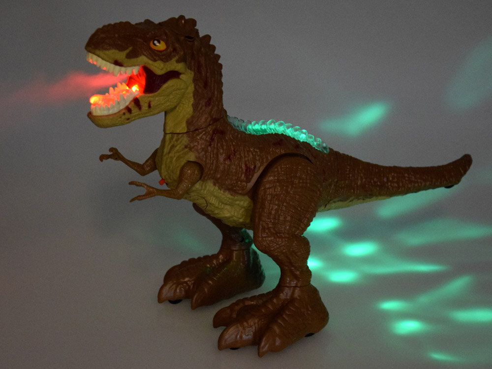 Kauko-ohjattava dinosaurus T-REX 2in1, vihreä hinta ja tiedot | Poikien lelut | hobbyhall.fi