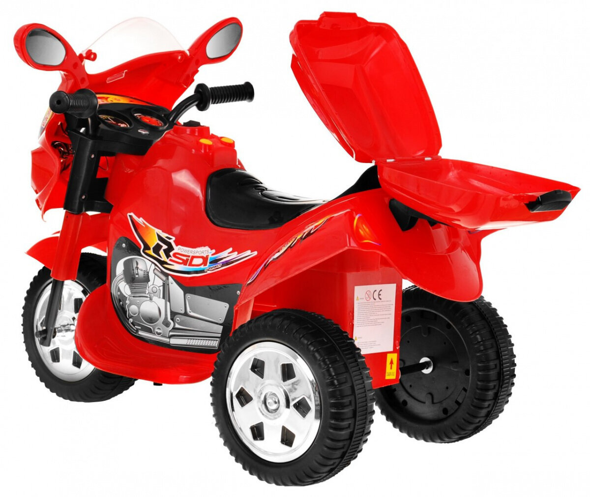 Sähköinen kolmipyörä BJX-088, punainen hinta ja tiedot | Lasten sähköautot | hobbyhall.fi