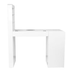 Kosmetiikkapöytä 310 valkoinen oikea hinta ja tiedot | Peilipöydät | hobbyhall.fi