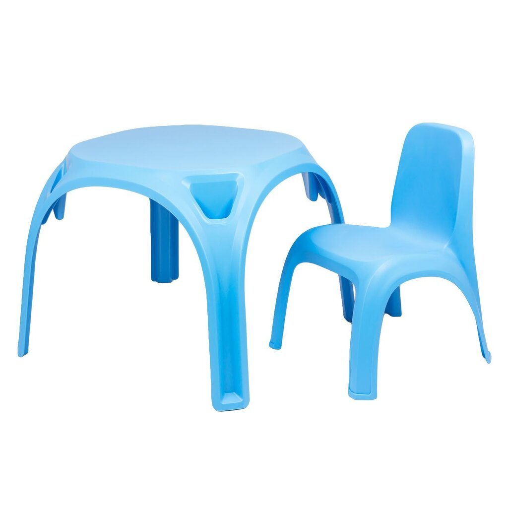 Lasten pöytä, sininen hinta ja tiedot | Lasten pöydät ja tuolit | hobbyhall.fi